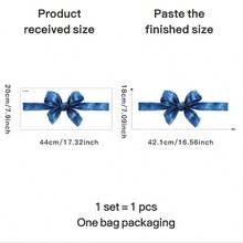 Autocolante de perete DIY - Autocolante cu funde roșii și albastre, Decor de perete autoadeziv, Autocolante pentru uși, Autocolante pentru frigider, Autocolante pentru ferestre, Material vinil, Ușor de aplicat și îndepărtat, Adeziv durabil, Acoperire fără efort a petelor, Transformare cu cost redus, Margini de lungă durată, Non-onded, Decor estetic pentru casă