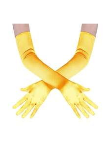 D EXCEED 1/3 Pairs Of Women's Long Gloves - Elegant Accessory - Perfect For Bridal Looks, Art Deco Themed Weddings, Vintage Tea Parties, Garden Soirees, Classic Formal Dinners And Opera Performances​ - Multicolor - View 15