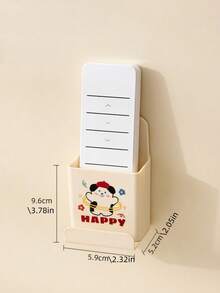1pc Magnetic Air Conditioner/TV Remote Control Wall Mount Holder Storage Box - Multicolor - View 4