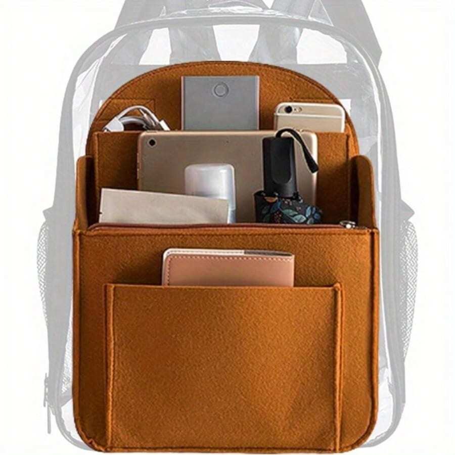 Large Capacity Travel Organizer Bag - Lightweight Backpack Packing Cubes | Multi-Compartment Storage Solution, Ideal Inner Lining For Organizing Handbags And Daily Backpacks For Men And Women - Multicolor - View 1