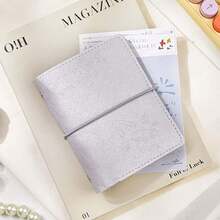 1 Planejador de folhas soltas M5, prato de pelúcia colorido, planejador com padrão de desenho animado, livro de adesivos decorativos faça você mesmo, adequado para cenários de criação de planejadores