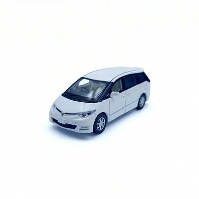 TOYOTA 1:64 Escala Diecast  Estima-GSR50 Coche Blanco Por Maisto, Carrocería de Metal Deslizante Suave, Parrilla Delantera y Logotipo Estampados, Sistema de Escape Segmentado, Coche Modelo Coleccionable, Regalo Ideal Para Entusiastas de los Automóviles, Juguetes Para Niños y Niñas, Artesanía Detallada, Réplica Realista, Adecuado Para Halloween, Navidad, Cumpleaños