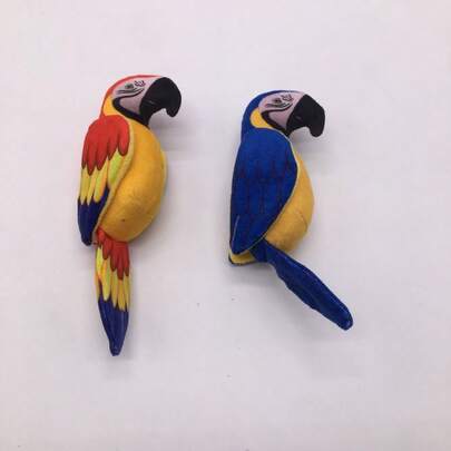 Pet Paper Toy, Plush Pet Chew Toy, Simulated Parrot Dog Toy, Cat Teaser Toy, Pet Interactive Entertaining Toy