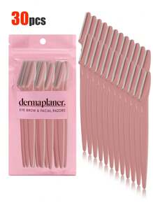 48/24/12/6/3/1 Pcs Multi-Color Eyebrow Trimmer & Shaver, Callus Remover, Body Hair Trimmer & Facial Eyebrow Razor Set With Long Handle Safety Blades And Precision Guards, Eyebrow Grooming Tool For Home Or Travel Use,Giveaways,Travel,Cheap Stuff,Travel Essential - Multicolor - View 25