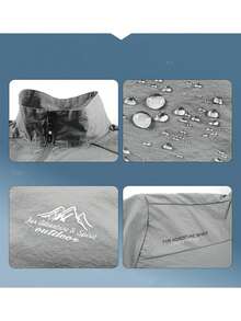 Men's UV+ Sun Protection Jacket - Breathable, Waterproof And Ultra Lightweight For Outdoor Sports - Gris - Ver 5