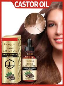 Dầu dưỡng tóc Castor Oil 50ml, giàu dưỡng chất, giúp tóc chắc khỏe, cải thiện tình trạng tóc khô và xơ rối, tăng độ mượt và bóng, giảm xơ rối, thúc đẩy sức khỏe da đầu và sự phát triển của tóc. - Dầu dưỡng tóc thầu dầu - Xem 3