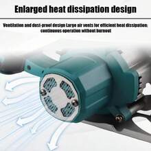 CYBOBAN Cutting Saw, 21V Cordless Lithium Battery Wood Cutting Machine, 4.0Ah Capacity Lithium Battery, 140mm Diameter, Equipped With Circular Saw Milling Positioning Fixture, Precision Wood Cutting, DIY, Etc., Compatible With MT Battery.