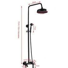 YUNRUX Bathtub & Shower Trim Systems - Black - View 2