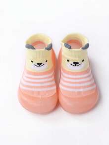 1双婴儿防滑卡通动物系列袜子，柔软幼儿婴儿袜，男女宝宝均适用 - 彩色 - 查看 31