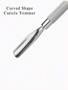 4Pcs Cuticle Pusher Double Sided - Sharp Edge Spoon Shaped Dual Ended Cuticle Pusher Remover Clean Stainless Steel Manicure Pedicure Manicure Care Tool,Nail Supplies,Nail Tools,Nail Art Tools,Back To School,Nails,Nail Tools For Press On Nails,Manicure Pedicure Tools 0H8N - 銀色 - 查看 3