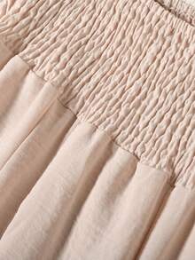 Women's Plain Color Elegant Versatile Pleated Wide Leg High Waist Pants