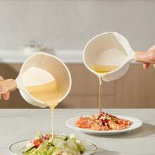 黄油加热锅，双出奶锅，不粘煎锅，小厨具，炖锅，烹饪锅 - 彩色 - 查看 3