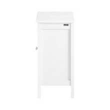SoBuy FRG202 Washbasin Base Cabinet Bathroom Cabinet Vanity Unit Base Cabinet Bathroom Furniture WHT Approx: 60x62x30cm - White - View 10