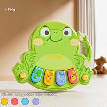 Cute Animal Shaped Baby Piano Toy, Colorful Piano Keys And Animal Patterns - Interactive Music Learning Toy For 1-5 Years Old Toddlers, Sensory Toy To Promote Motor Skills And Cognitive Development, Fun Design, And Reliable - Multicolor - View 13