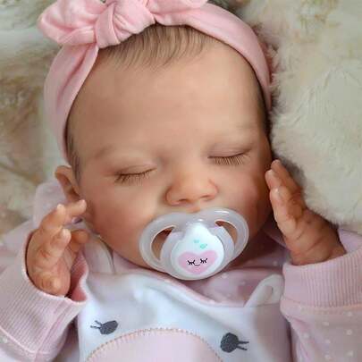 BABESIDE Lifelike Reborn-Baby Dolls 20Inch Sweet Smile Realistic Newborn Full Silicone Vinyl Body Sleeping Babies Girl Real Life With Toy Accessories Gift Set For Kids Bebe Reborn Realistic Babies,Baby Alive,Reborn Baby ,Kids Toy,Realistic,Lifelike Baby Dolls,Toys ,Doll Toys