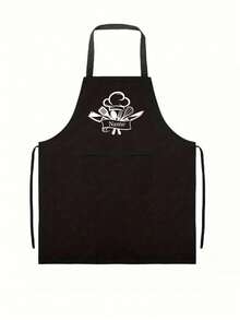 Custom Text Customization, Apron Customization, Personalized Black Apron, Household Apron, Baking Apron, Housewife Apron, Hairdresser Beauty Salon Beautician Cosmetology School Barber Apron, Gift Customization, Unique, Personalized Ideal Gift For Him/Her - Multicolor - View 15