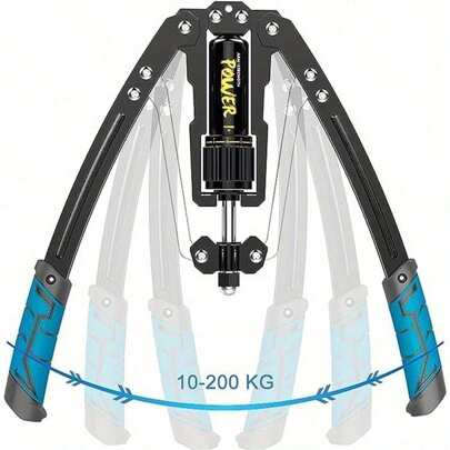 Shoze Chest Exerciser For Men, 10-200kg Hydraulic Power Exerciser, Twister Arm Exerciser, Adjustable Torsion Arm Fitness Machine