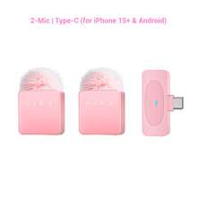 HITOZON Professional Wireless Lavalier Microphone For Smartphone,Plug-Play Wireless Microphone With 4PCS,Lapel Mic For Video Recording,Teaching, Interviews,Podcast,Conference,Vlog,Recording,Live Broadcast