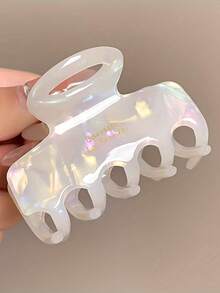 1 件复古醋酸纤维爪夹，优雅的发夹发饰，简约设计适合女性日常和节日佩戴秋季发夹秋季发夹时尚发夹冬季发饰女士度假装女士 - 彩色 - 查看 13