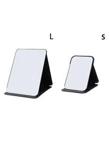 黑色简约设计可折叠便携化妆镜，带支架化妆镜，旅行镜，美容产品，桌面化妆镜，长方形桌面折叠小巧极简化妆镜，女士旅行便携化妆镜 - 送给妈妈和老师的最佳礼物，教师节礼物，返校礼物，教师节礼物，化妆品，价格实惠，房间装饰，梳妆台，旅行，卧室，化妆配件，镜子，梳妆镜，价格实惠，圣诞礼物，化妆品，化妆工具，便宜货，礼物，女士礼物，圣诞礼物 - 黑色 - 查看 20