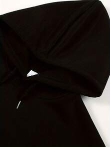 YUANXING Energetic Doberman Print Hoodie - Casual Long Sleeves, Cotton Sweatshirt, Machine Washable - Unisex, Street Hip-Hop Style