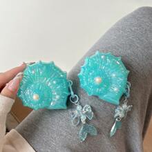 Conch + Pendant TPU Earphone Protective Case Compatible With Apple Pro3, 1/2, 3, 4, Pro, Pro 2, Galaxy Buds3 Pro, FreeBuds 7i And 4/4E, FreeBuds 5, FreeBuds 5i/6i, FreeBuds SE2/SE3, FreeClip, FreeBuds Pro2/Pro2+, FreeBuds Pro 3/Pro 4 Bluetooth Earphones - Multicolor - View 9