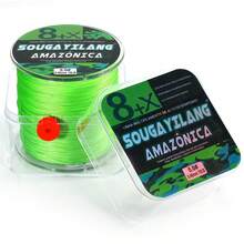 SOUGAYILANG 8股PE编织钓线，300米/328码，多色，耐用钓线。强韧耐用的8股编织钓线，300米/328码，拉力15-120磅，迷彩图案，耐用聚乙烯材质，适用于主线和海水垂钓。 - 彩色 - 查看 16