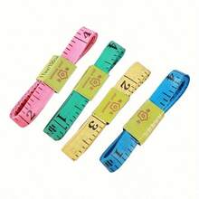 1Pc Soft Tape Measure For Body Measurement, Body Waist, Tailor Sewing Process, Digital Tape Measure For Fabric Measurement, Mini Collection Pocket Tape Measure Tool (Random Color)