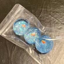 1 件海洋星球金鱼挤压玩具、亮片减压玩具、TPR 硅胶慢回弹、包包挂件钥匙扣配件 - 彩色 - 查看 13