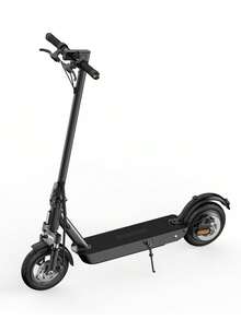 Mankeel MK086 Electric Scooter (Professional Class) – 10-Inch Vacuum Tires, Top Speed 40 Km/H (25 Mph), Range Per Charge 40 Km (25 Miles), 800-Watt Motor (Rear-Wheel Drive), 25° Climbing Ability (48 V, 800 W Power), Electronic Brake + Dual Front And Rear Disc Brakes, Dual Brake Levers, Handlebar-Mounted Turn Signals, Electric Scooter For Off-Road And Everyday Use, Suitable For City Traffic, Outdoor Rides, Two-Up Riding, Christmas Gift, Thanksgiving Gift - 黑色 - 查看 10
