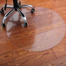 Thảm trải sàn cứng PVC tròn dày 1.0mm, tấm bảo vệ thảm trong suốt cho ghế văn phòng, sàn gỗ, thảm lót ghế chống bụi chống ồn trang trí, thảm lót đệm gia đình Kích thước 80/100/120/140cm (31.5/39.4/47.2/55.1 inch) - trong suốt - Xem 6