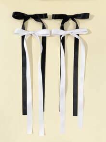 Black and White Four-piece Set