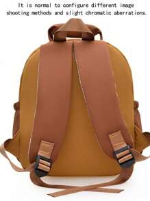 Capybara Backpack,Cute & Lightweight For Girls, School Backpack, Reduces Burden, Fashion Travel Bag, Ergonomic Shoulders, Suitable For Back To School Season, Handbag