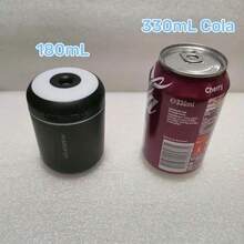 Humidificador de aromaterapia portátil USB, difusor de aceites esenciales, ambientador, con luces LED de colores, hecho de material ABS, bajo voltaje ≤36V, adecuado para dormitorio, sala de estar, escritorio de oficina y uso en automóvil