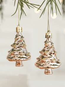 2pcs Christmas Tree Hanging Ornament. Conch Accessory. Five-Pointed Star Decoration. Small Hanging Ornament. Arrangement Supplies. Suitable For Christmas Festival Decoration. Home Decor Christmas Decorations Room Decor