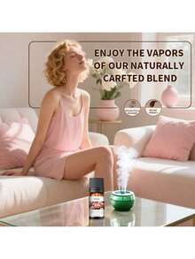 10mL Aromatherapy Essential Oils Gift Set - Relaxation Variety Pack (Lavender/Peppermint/Rose/Sandalwood) - Premium Grade Oils For Diffusers, Humidifiers, Candle Making, Aromatherapy & Home Fragrance - Multicolor - View 3