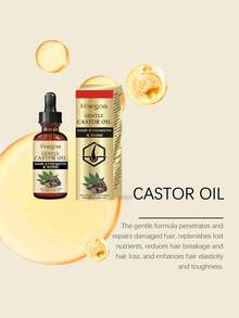 Dầu dưỡng tóc Castor Oil 50ml, giàu dưỡng chất, giúp tóc chắc khỏe, cải thiện tình trạng tóc khô và xơ rối, tăng độ mượt và bóng, giảm xơ rối, thúc đẩy sức khỏe da đầu và sự phát triển của tóc. - Dầu dưỡng tóc thầu dầu - Xem 9