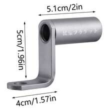 Aluminum Alloy Handlebar Extensions Rearview Mirror Bracket Accessory For Mount To Rear-View Mirror