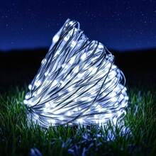 1 buah Lampu Hias Plastik 10/20/30/50/100/200 LED, Panjang 1/2/3/5/10/20M, Lampu Dekoratif Lucu yang Dapat Diperpanjang untuk Rumah - MultiWarna - View 5