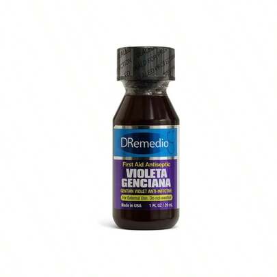 Violeta de genciana, antiséptico y antiinfeccioso de primeros auxilios, 1 fl oz 29 ml