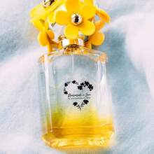 Custom Clear Plastic Stickers With Black Print - Personalized Handmade Lavender Wreath Decals - 50-Pack Adhesive Labels With Love By Your Name