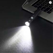 Alonefire X93 Rechargeable Magnetic LED Flashlight, 90° Rotatable Head, Super Bright Camping Light, Work Light, Hiking Light, Emergency Light, EDC Tactical Pocket Flashlight - Multicolor - View 7