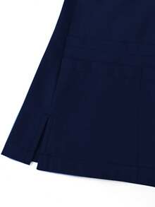 男士短袖护士/医生制服套装，兽医和护理员服装