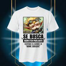 Camiseta Perzonalizada Arcance Heimerdinger Unisex corte recto - Negro - Ver 2