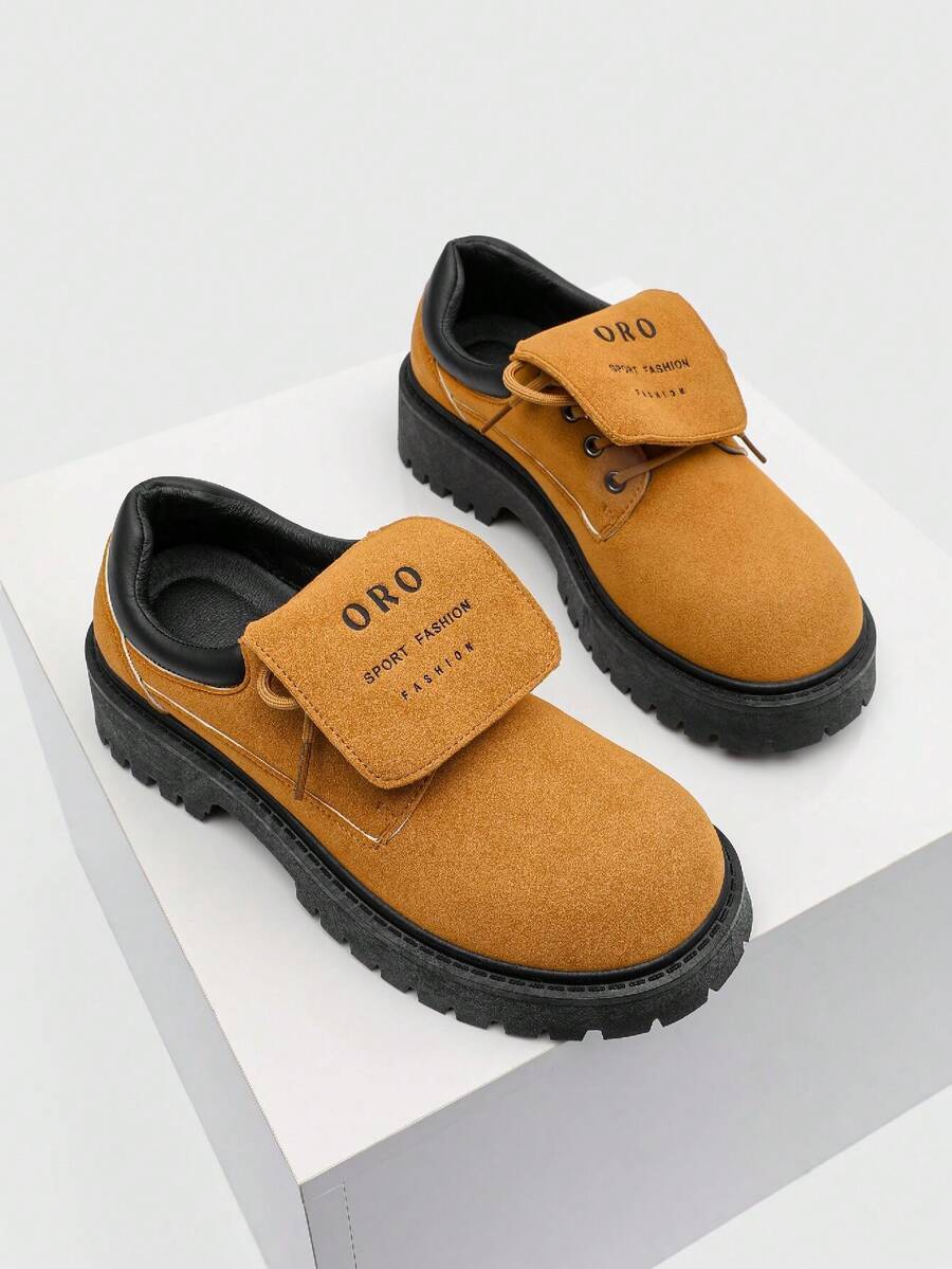 Men's Thick Sole Elevator Sneakers, Casual Work Shoes, Versatile Commuter Shoes, Formal Work Shoes, Outdoor Hiking Boots, Chunky Shoes