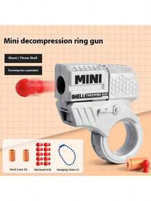 1 套秘密特工戒指 - 减压玩具 - 旋转环玩具 - 逼真 - 可发射玩具 - 生日礼物 - 复活节礼物 - 完美礼物 - 礼品 - 玩具 - 复活节