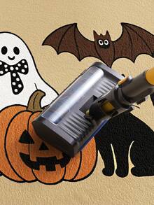 1pc Halloween Themed Doormat, Area Rug, Plush Fabric, Thickened, Cute Cartoon Ghost, Pumpkin, Bat, Cat, Funny, Comfortable Soft Casual, Machine Washable, Suitable For Kitchen, Bathroom, Dining Room, Hallway, Party, Gathering, New Year, All Seasons, Yard, Home, Room, Festival Decor