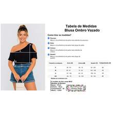 Women's Basic Viscolycra Blouse Round Neck Baby Look Short Sleeve - White - View 4
