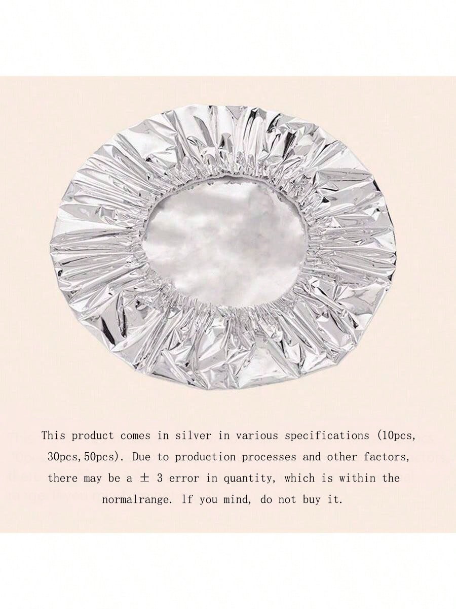 50 قطعة من أغلفة الألومنيوم القابلة لإعادة الاستخد...