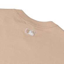 MLB Men's And Women's T-Shirts, VARSITY MEGA BEAR OVERFIT T-Shirts, Outdoor Sports Fitness Daily Comfortable Commute Short-Sleeved T-Shirts, 3ATSE0243-45BGL